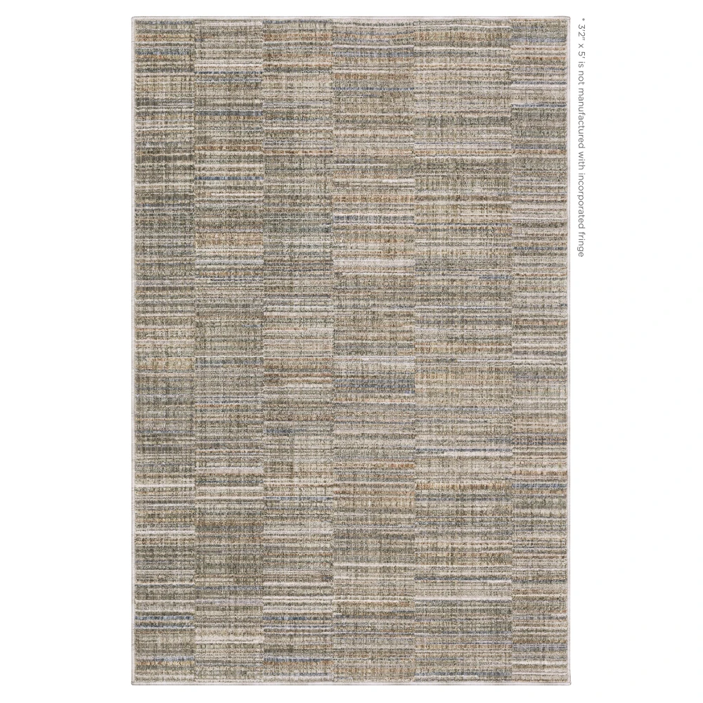 Soho SOH01 Beige/ Multi Indoor Area Rug - 3'2
