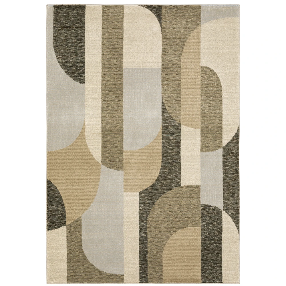 Strada STR02 Brown/ Beige Indoor Area Rug - 10' x 13'2