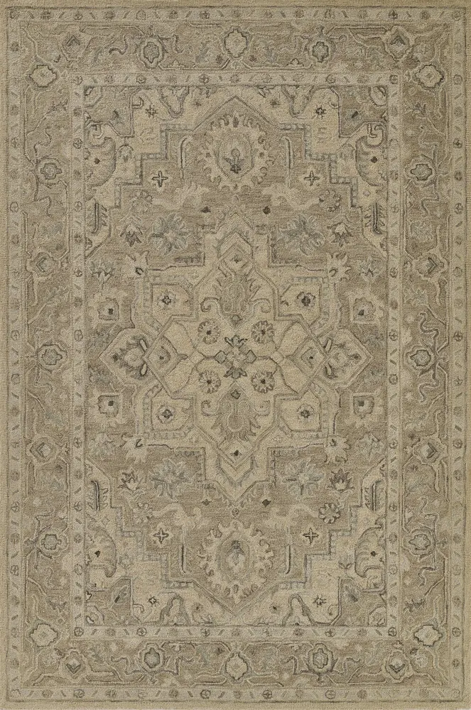 Momeni Pasha 9' X 12' Taupe Traditional