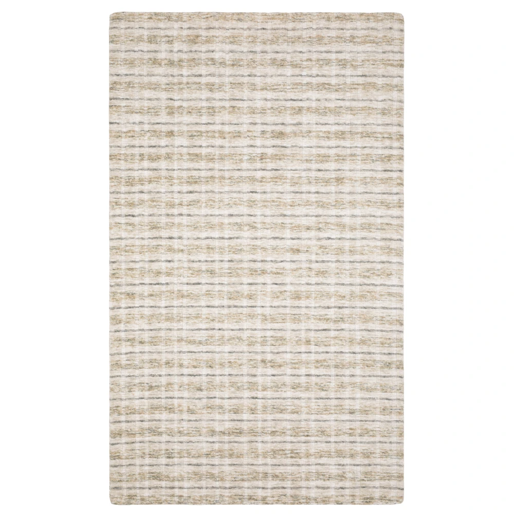 Thatcher THA02 Beige/ Gold Indoor Area Rug - 8' x 10'