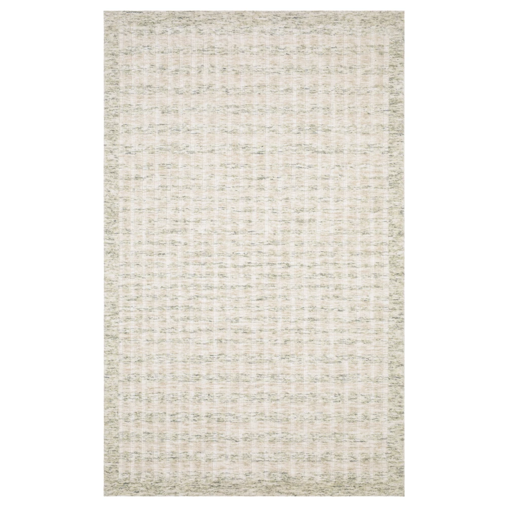 Thatcher THA05 Beige/ Sage Green Indoor Area Rug - 8' x 10'
