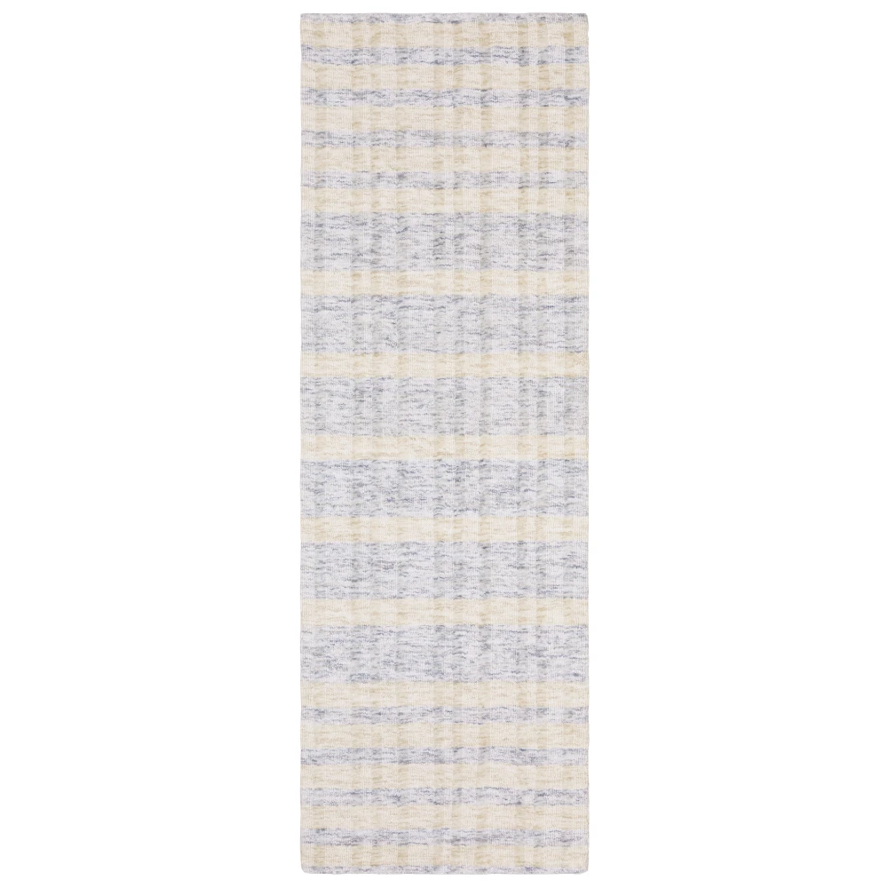 Thatcher THA06 Beige/ Blue Indoor Area Rug - 2'6