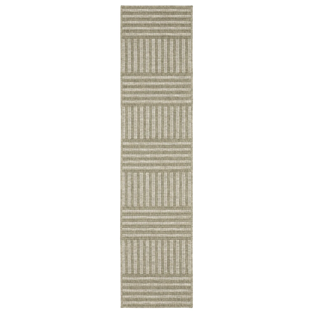 Tortuga TR02A Tan/ Light Brown Indoor/Outdoor Area Rug - 1'10