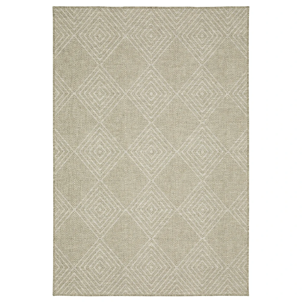 Tortuga TR05A Beige/ Beige Indoor/Outdoor Area Rug - 6'7