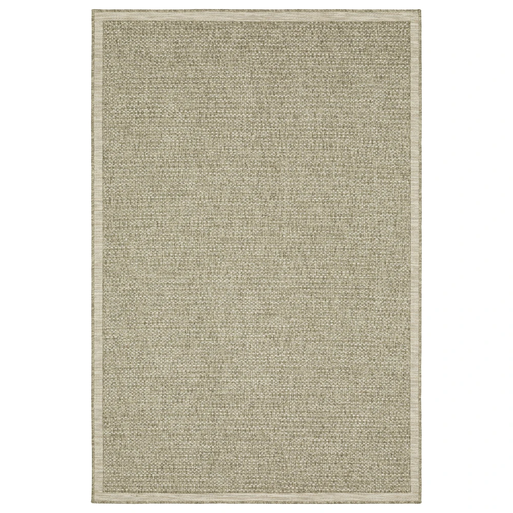 Tortuga TR12A Light Brown Indoor/Outdoor Area Rug - 6'7