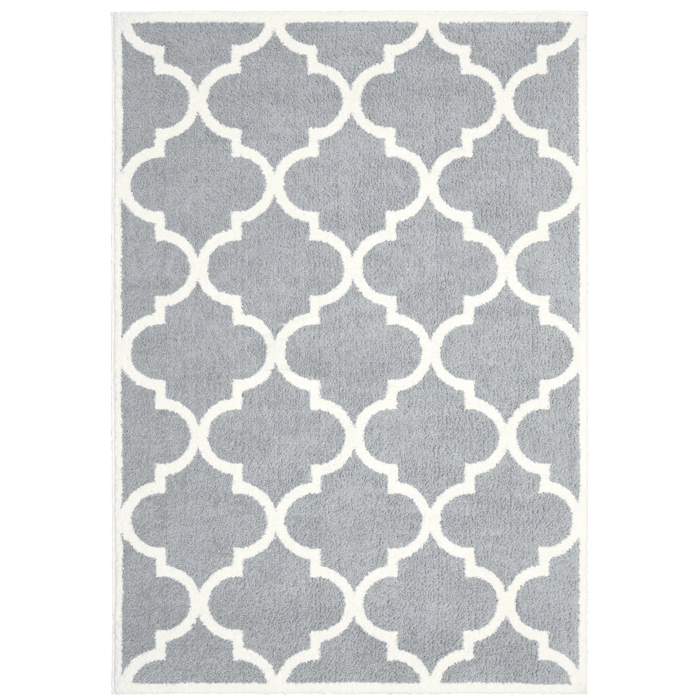 Verona 529H6 Grey/ Ivory Indoor Area Rug - 7'10