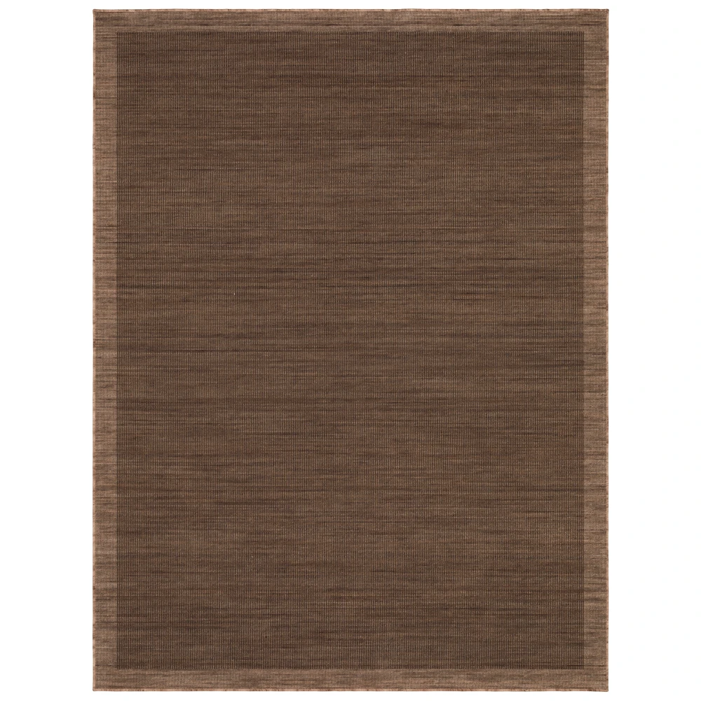 Warner WRN03 Rust/ Brown Indoor Area Rug - 2'6