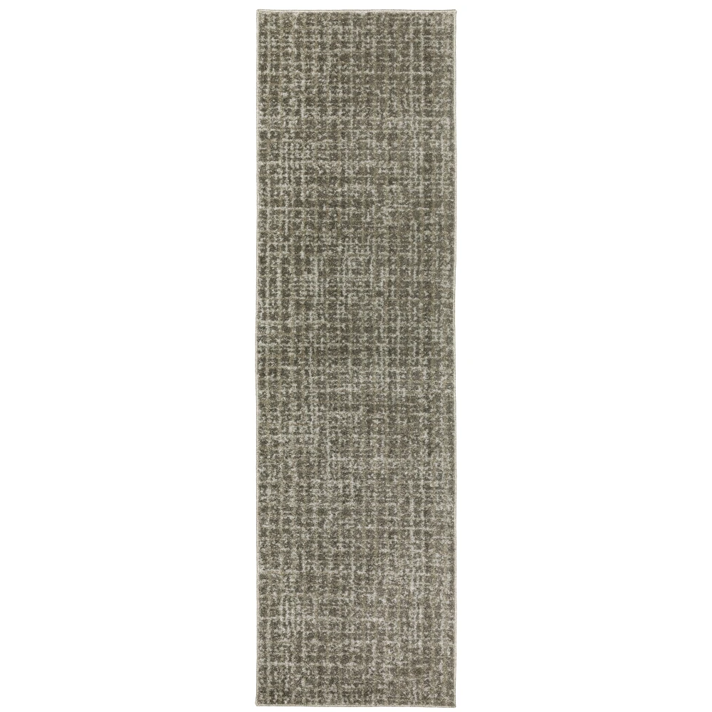 Alton 090N9 Grey/ Beige Indoor Area Rug - 2'3