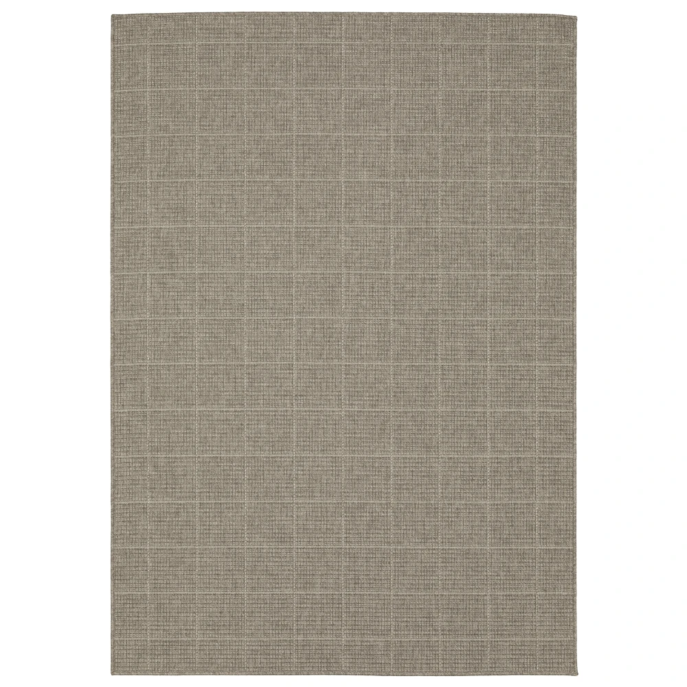 Caicos CA04B Grey/ Light Grey Indoor/Outdoor Area Rug - 9'10
