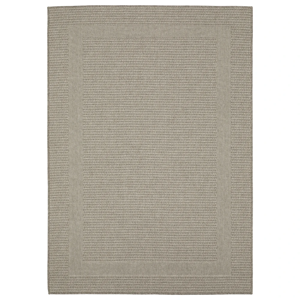 Caicos CA05A Grey/ Light Grey Indoor/Outdoor Area Rug - 9'10
