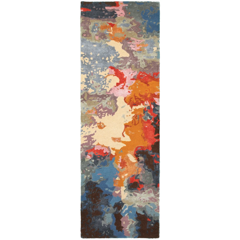 Galaxy 21908 Multi/ Pink Indoor Area Rug - 2'6