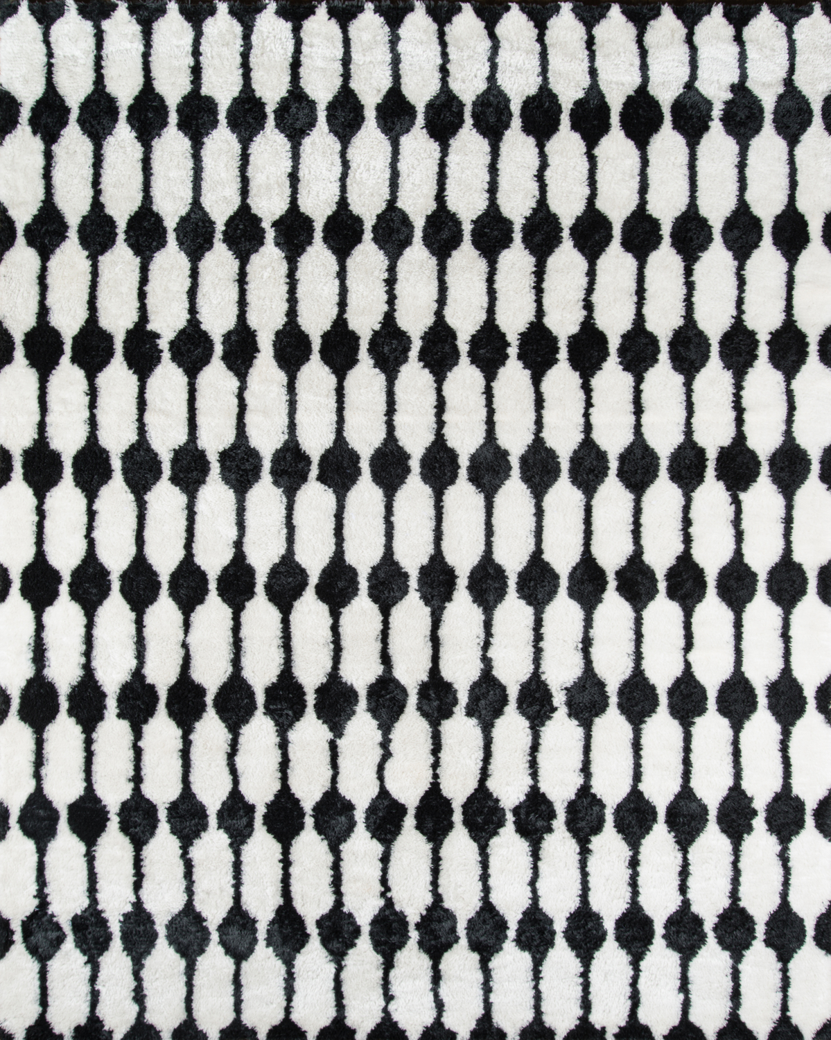 Novogratz Retro 2' X 3' Black Modern