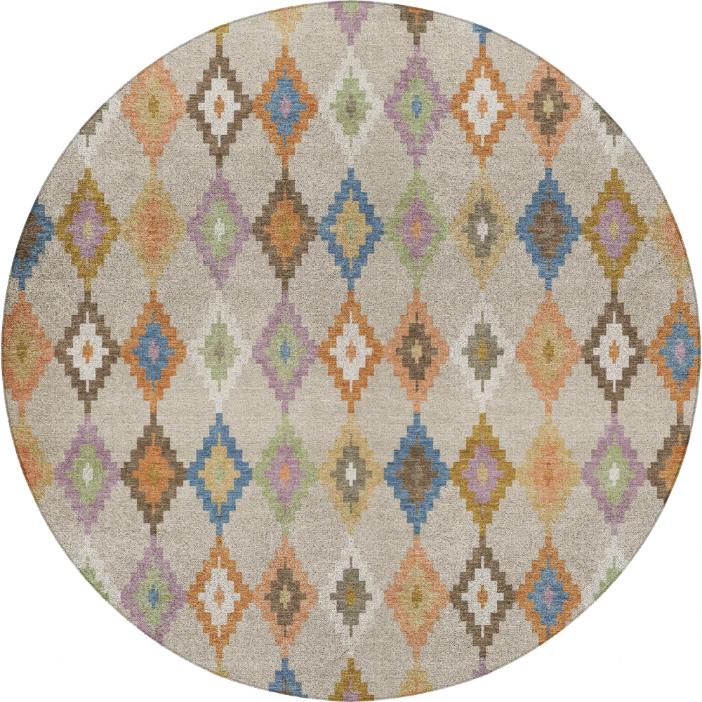 Kenner KN10 Beige 8' x 8' Round