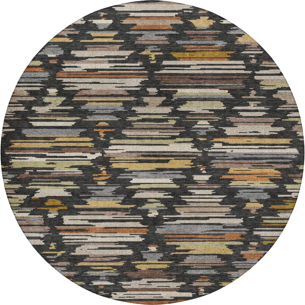 Kenner KN2 Black 8' x 8' Round