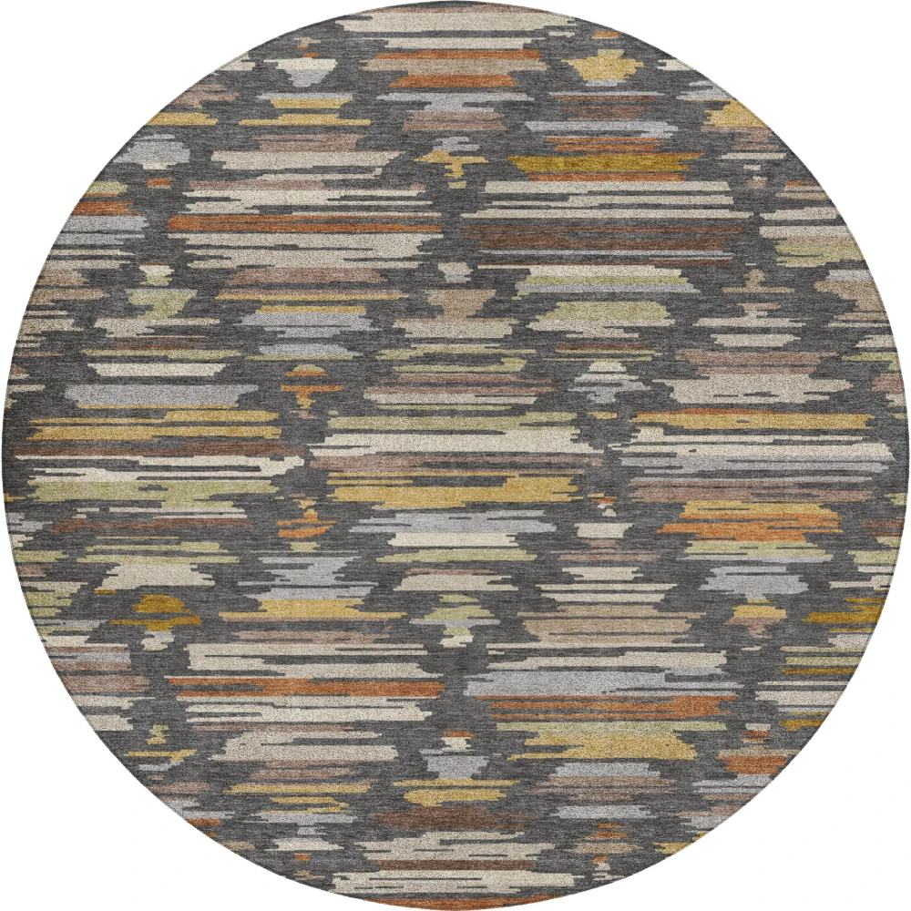 Kenner KN2 Charcoal 8' x 8' Round