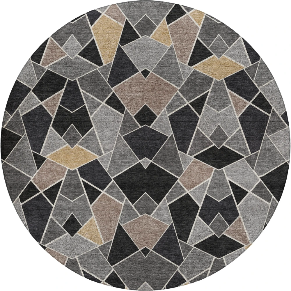 Kenner KN8 Black 8' x 8' Round