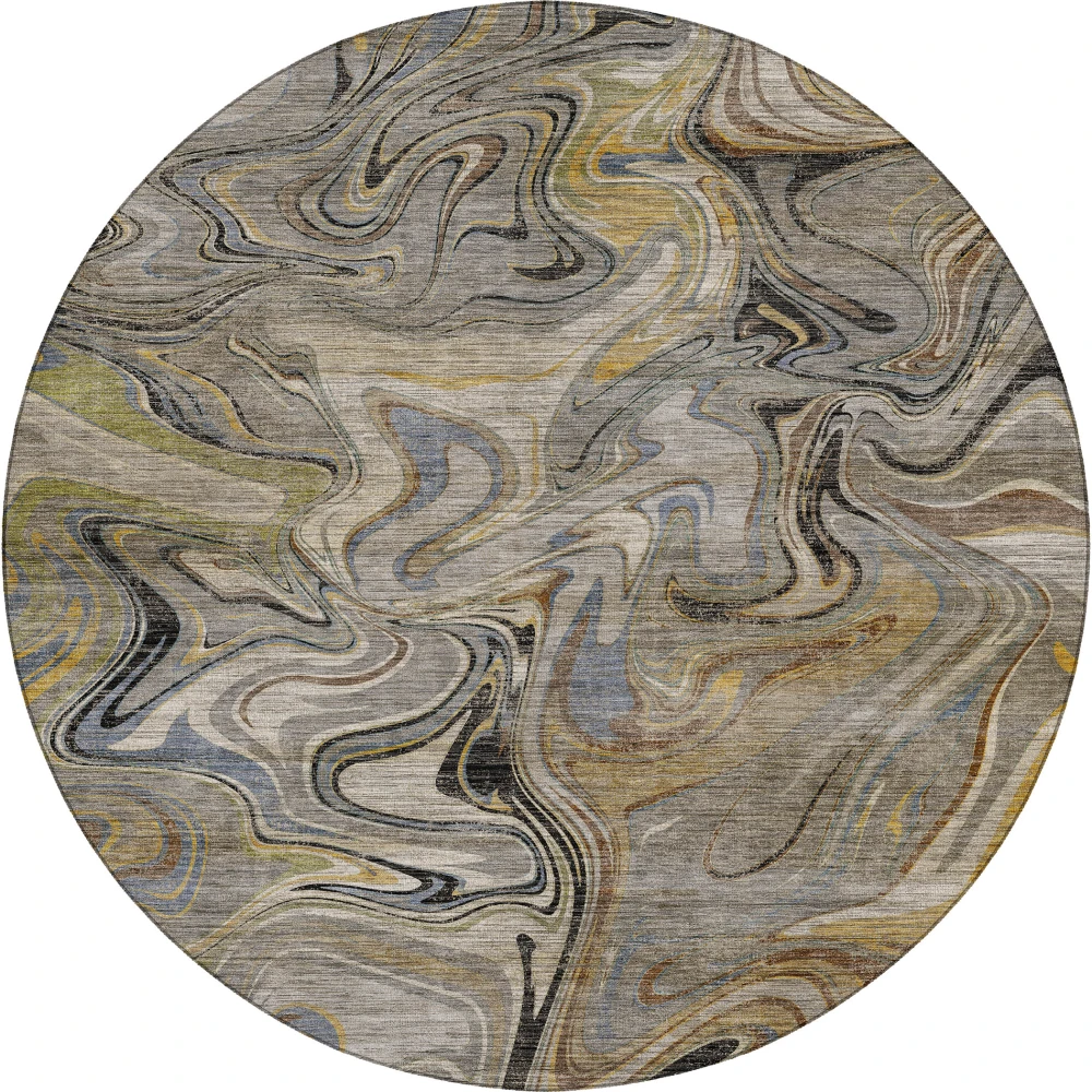 Nexus NX6 Gray 8' x 8' Round