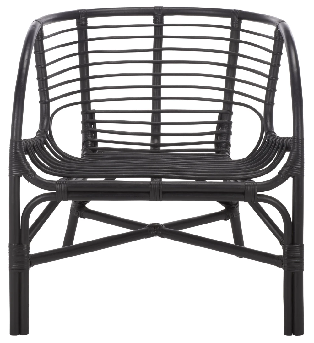 Valeriya Woven Rattan Arm Chair