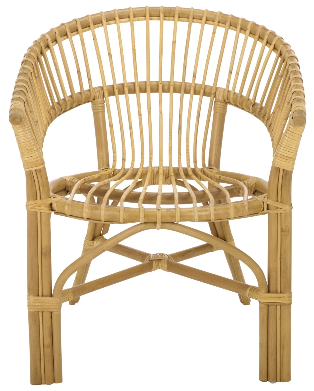 Varvara Woven Rattan Arm Chair
