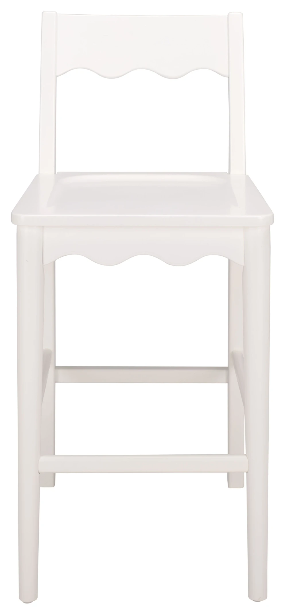 Rosetty Scallop Counter Stool