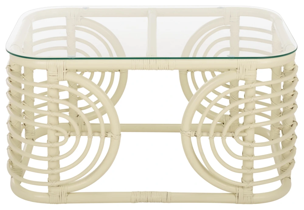 Lidiya Rattan Coffee Table
