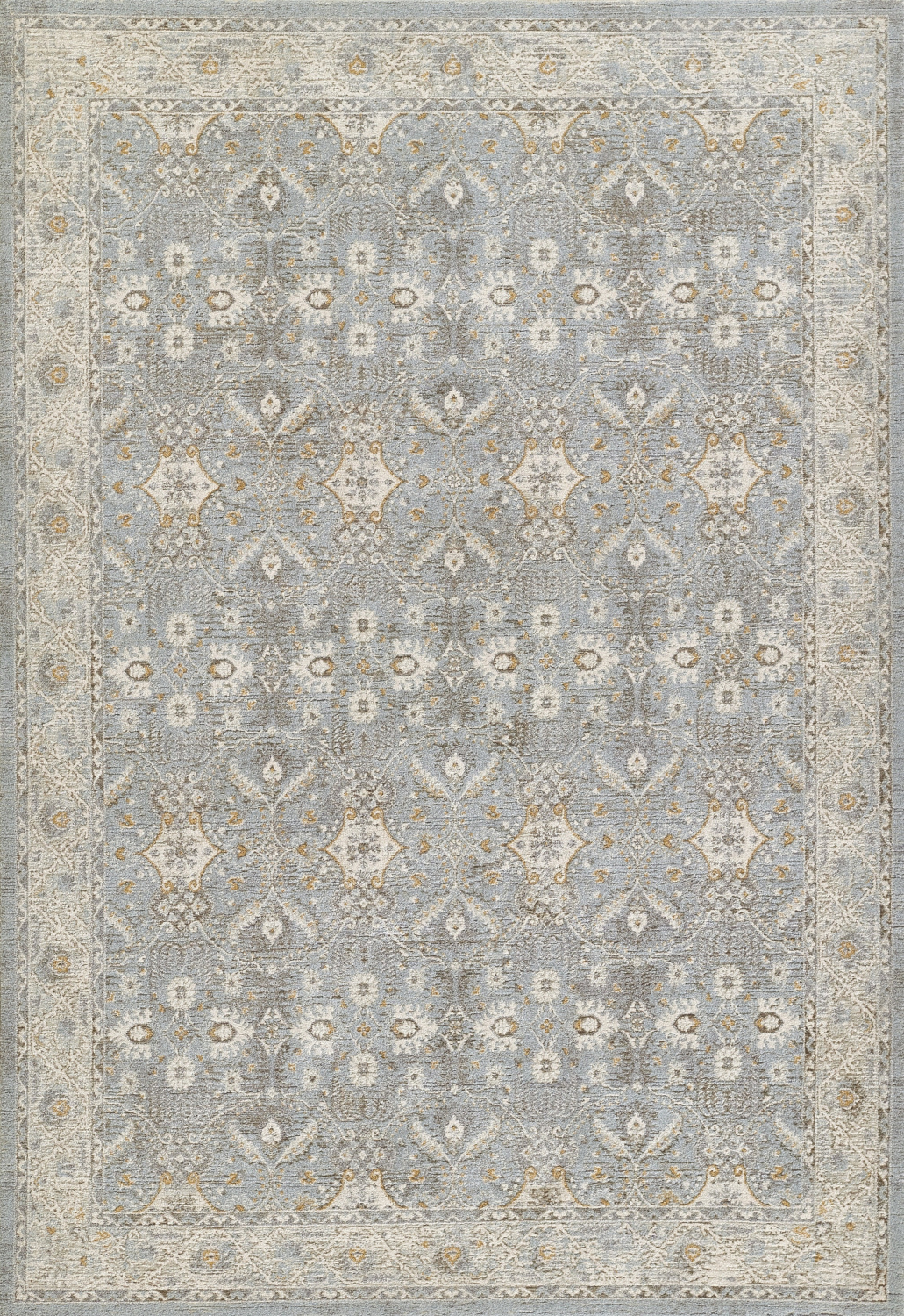Momeni Samira 2' X 4' Blue Traditional