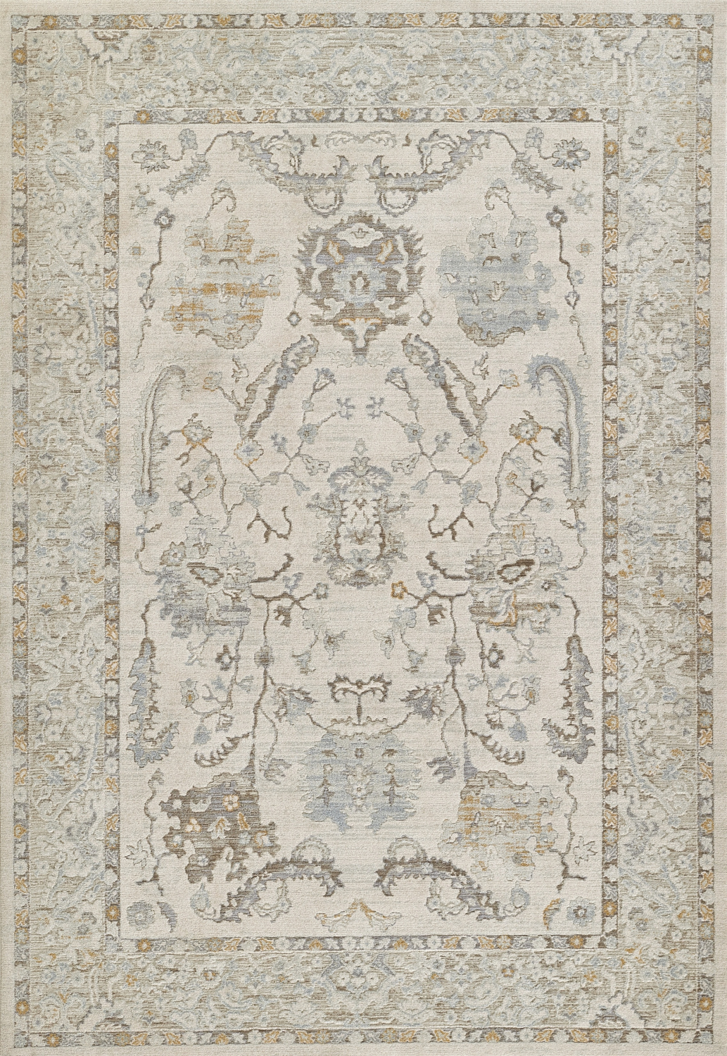 Momeni Samira 2' X 4' Blue Traditional