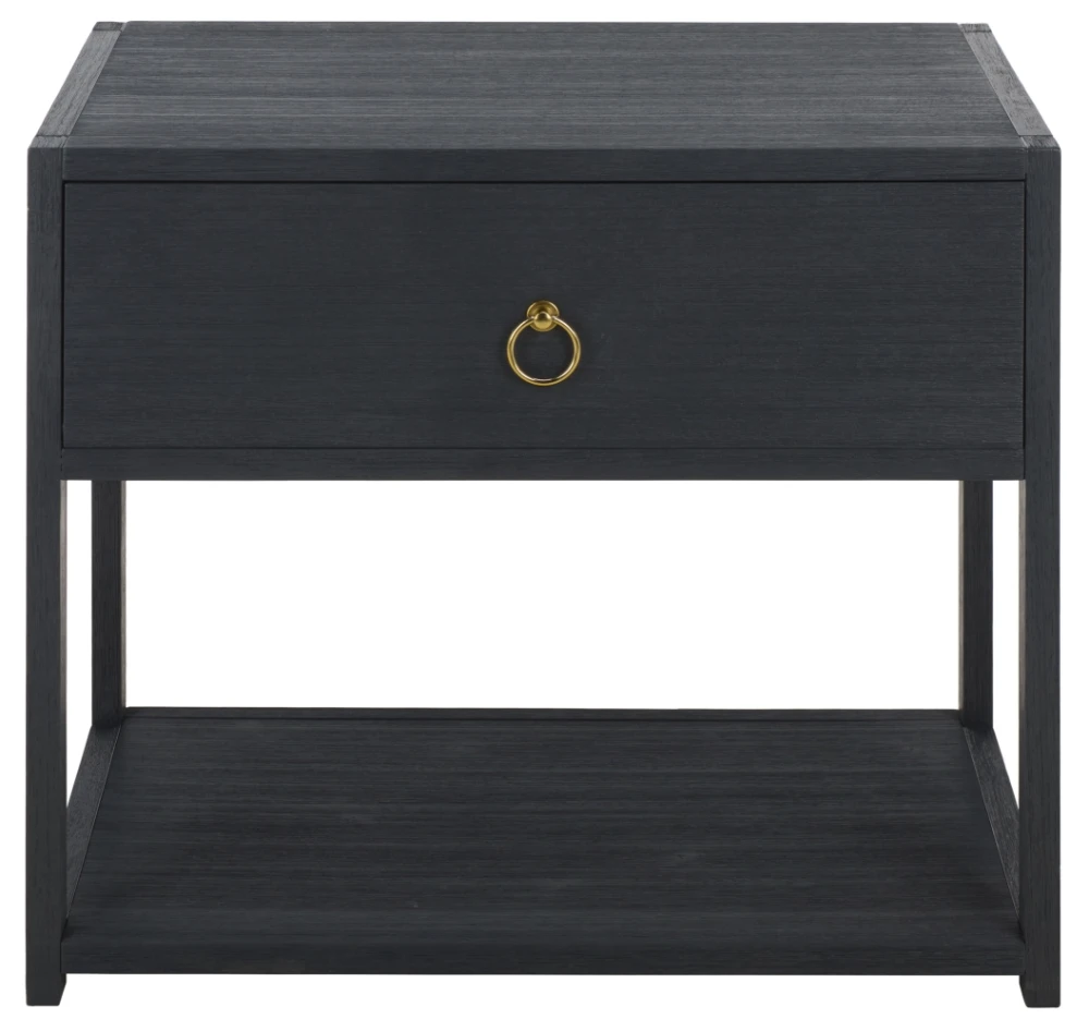Large Sadie 1 Draw 1 Shelf Nightstand
