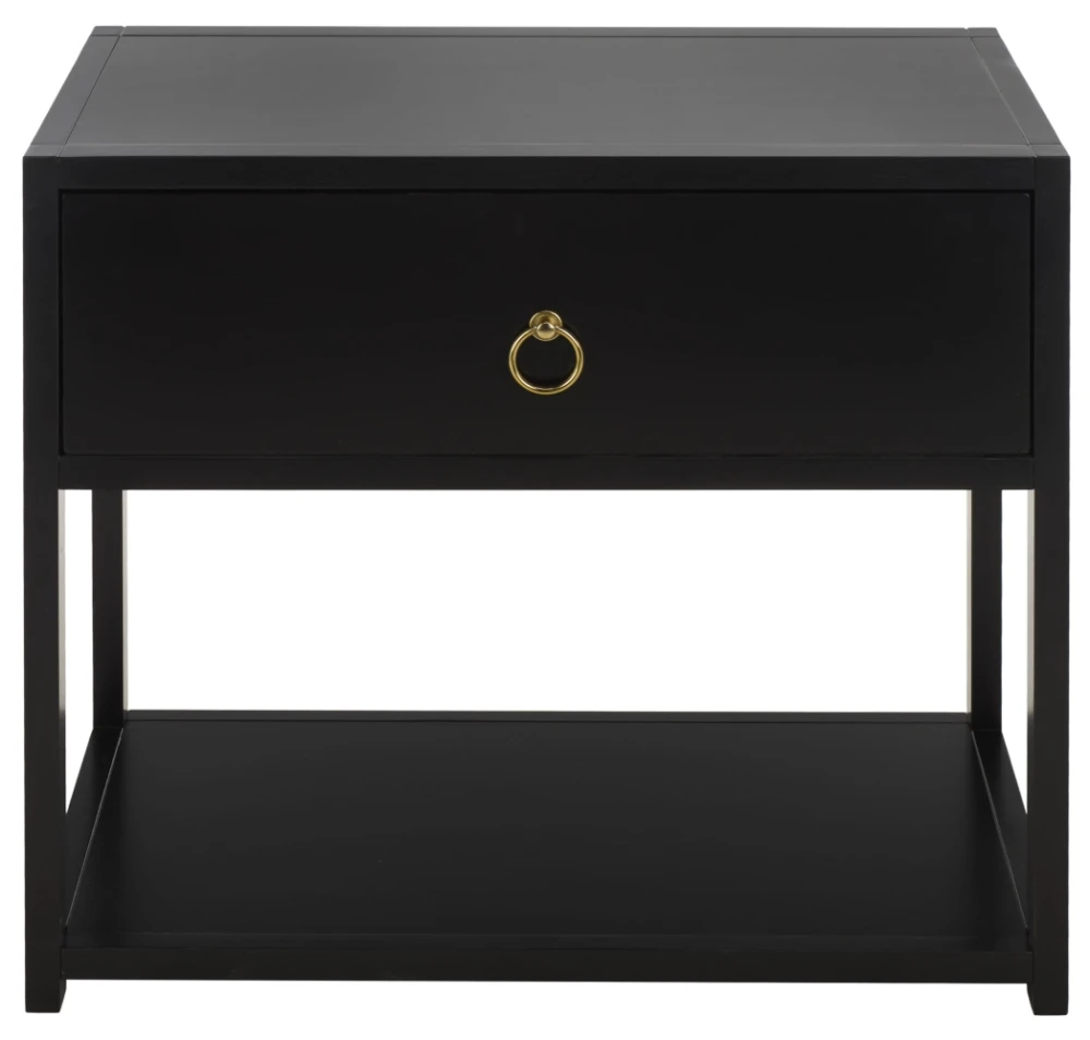 Large Sadie 1 Draw 1 Shelf Nightstand