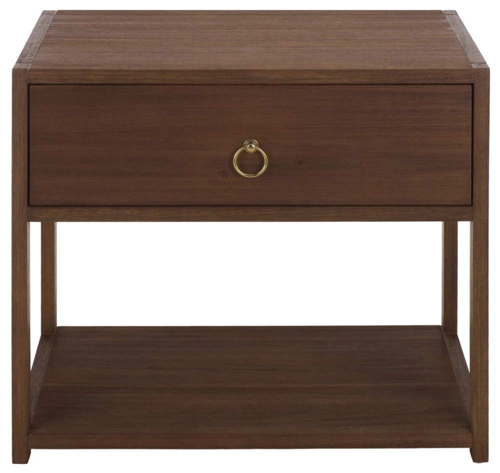Large Sadie 1 Draw 1 Shelf Nightstand