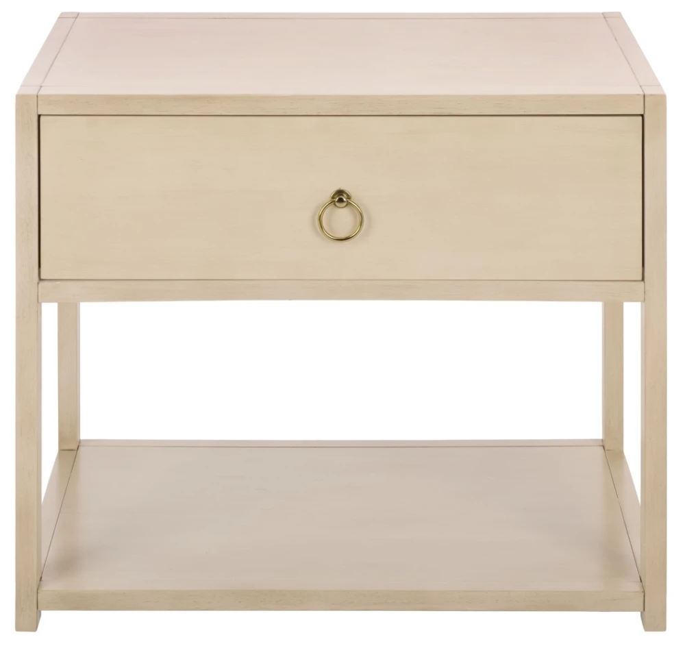Large Sadie 1 Draw 1 Shelf Nightstand
