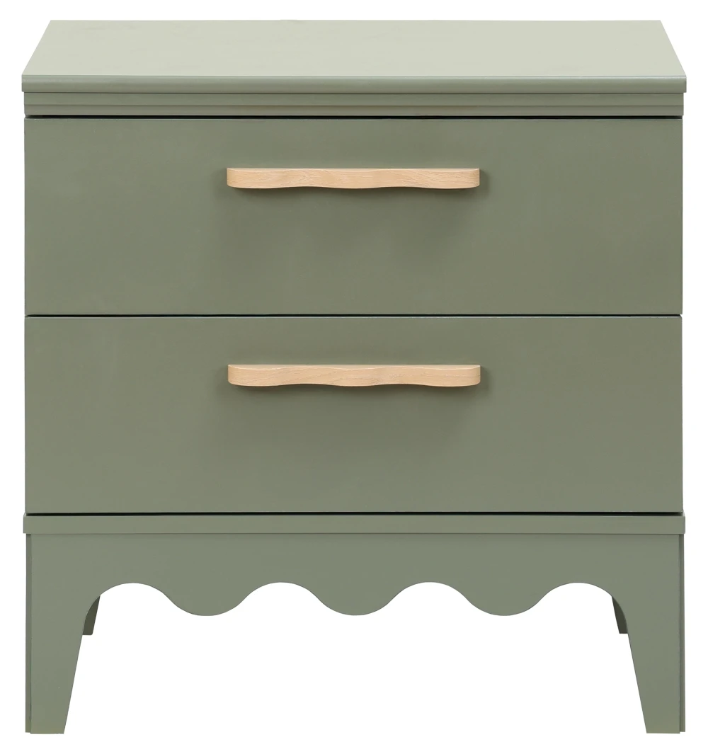 Lovette 2 Drawer Nightstand