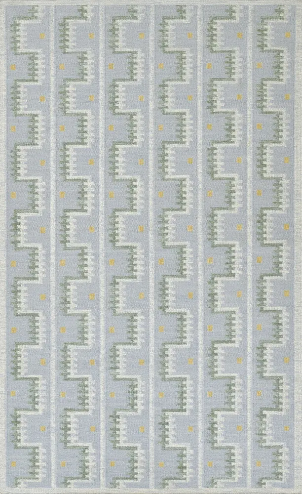 Momeni Scandi 5' X 8' Blue Contemporary