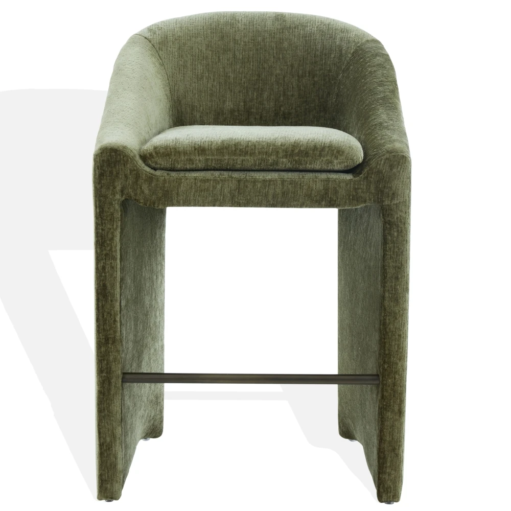 Kagan Chenille Barstool