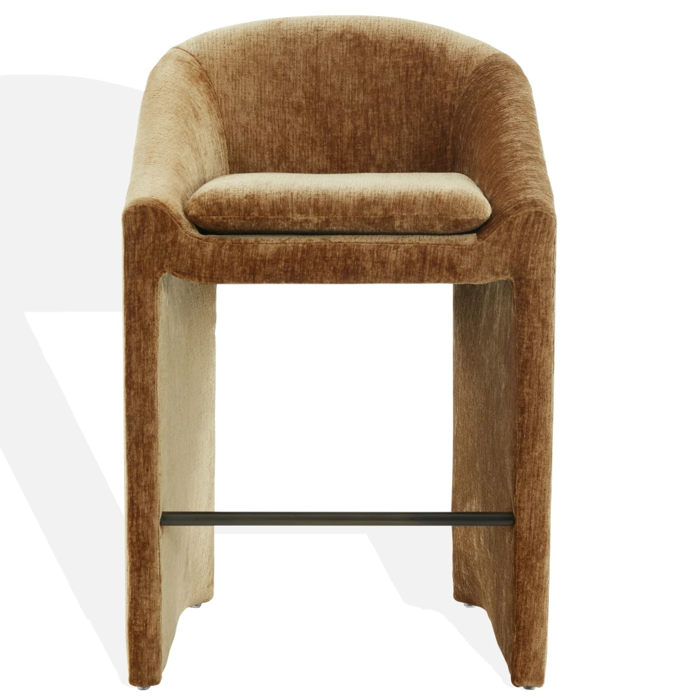 Kagan Chenille Barstool