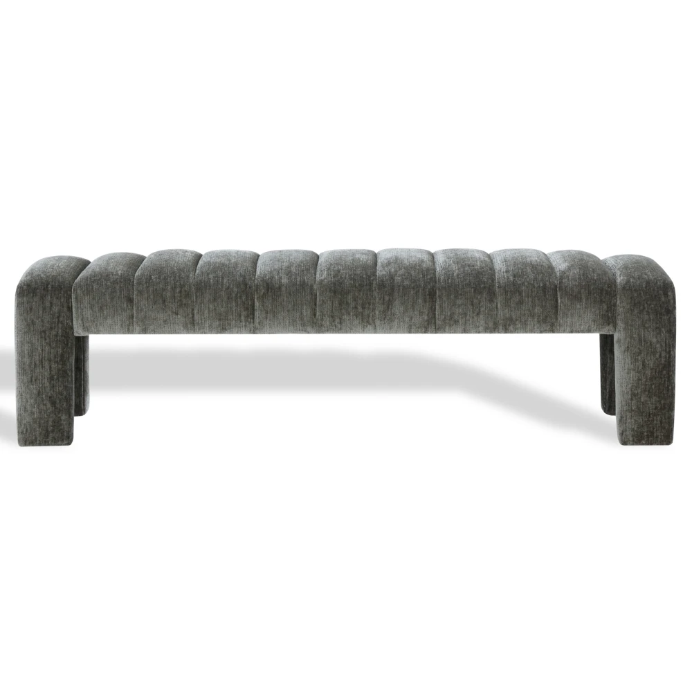Bellisima Channel Tufted Bench
