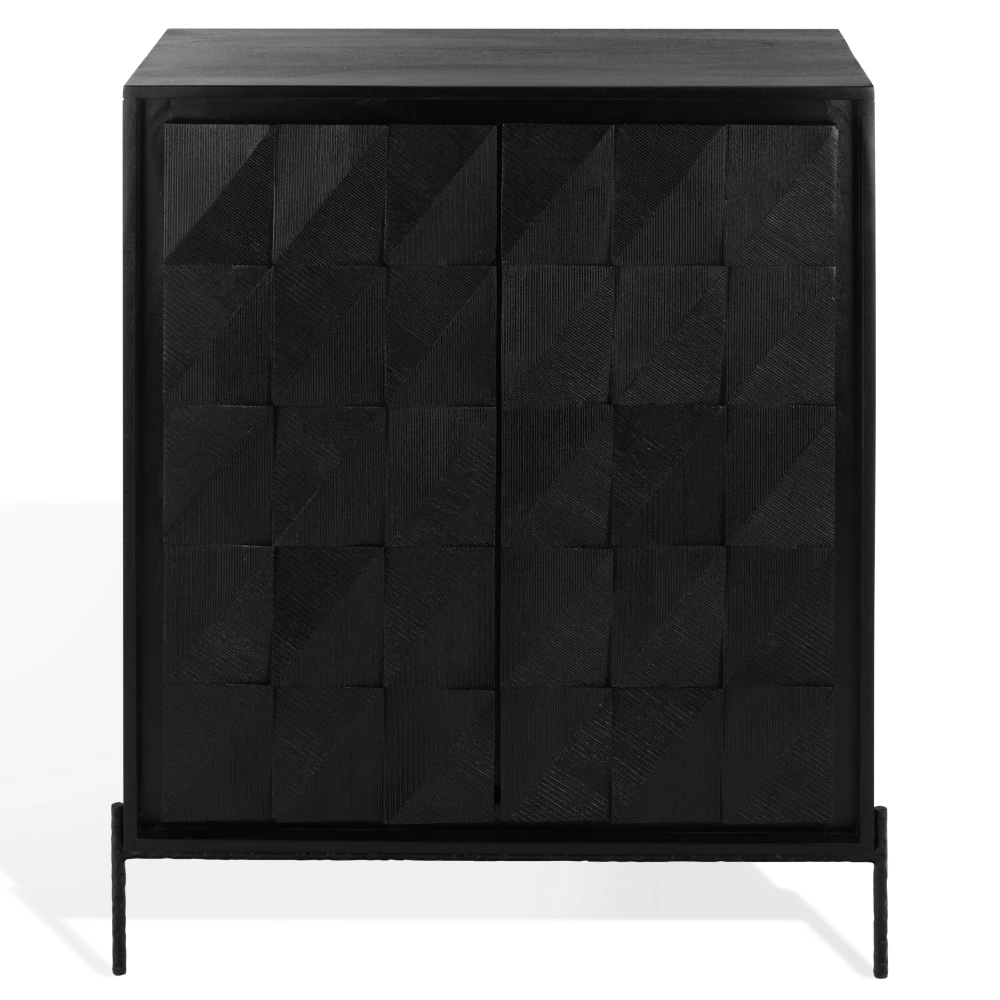 Gianella Wood & Metal Chest