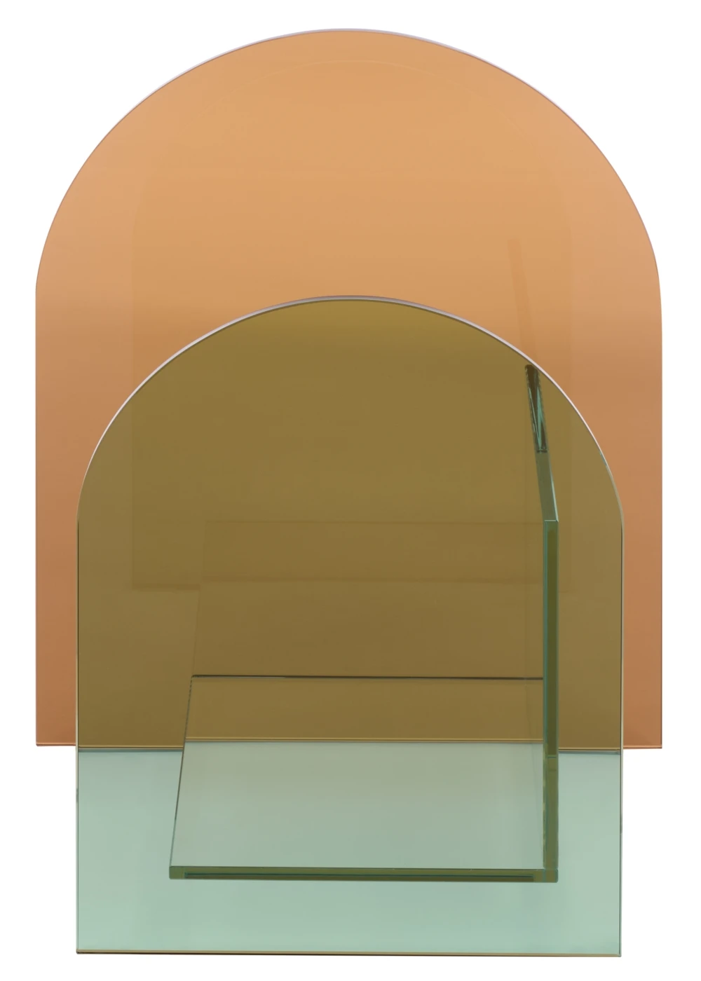 Ares Tinted Glass Book Display