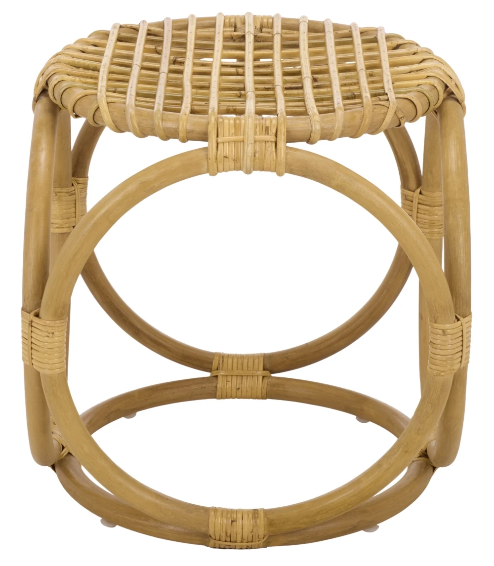 Miroslava Rattan Accent Stool
