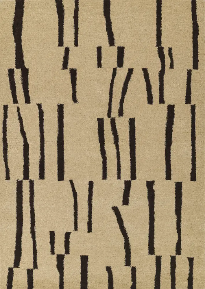 Momeni Simba 9' X 12' Ivory Contemporary