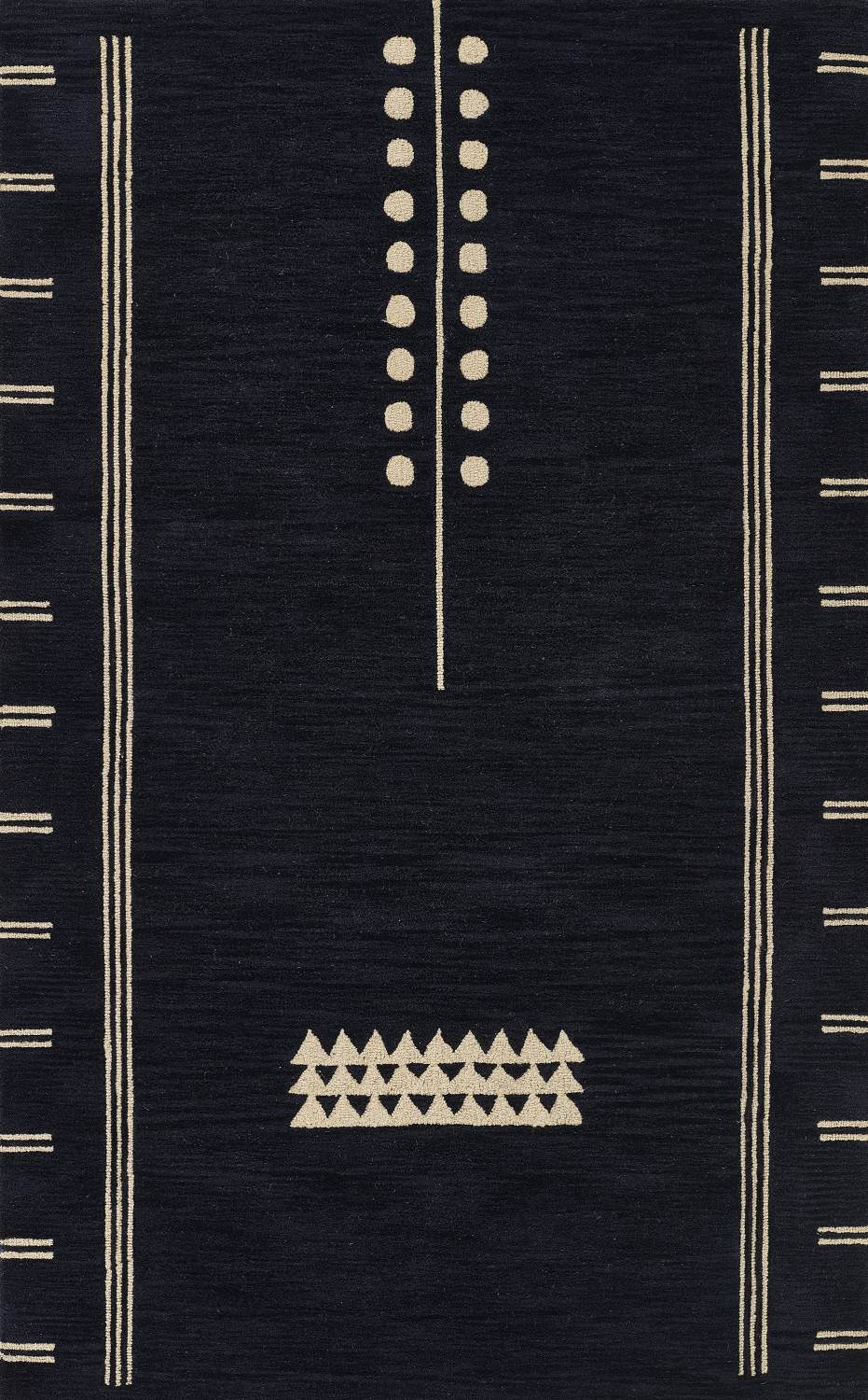 Momeni Simba 2' X 3' Navy Contemporary