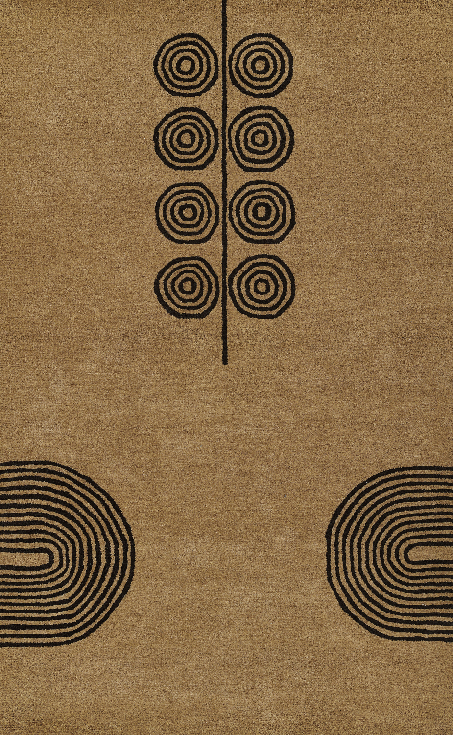 Momeni Simba 2' X 3' Beige Contemporary