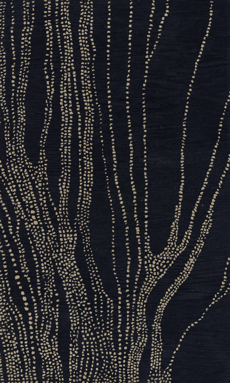 Momeni Simba 2' X 3' Navy Contemporary