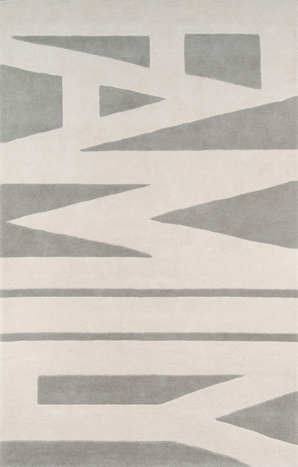 Novogratz Tag 5' X 8' Grey Contemporary