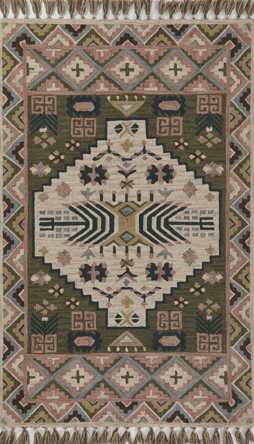 Momeni Tahoe 2' X 3' Green Transitional