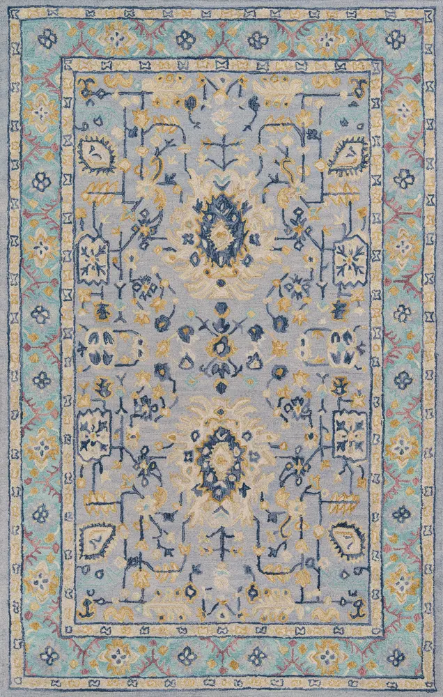 Momeni Tangier 2' X 3' Blue Traditional