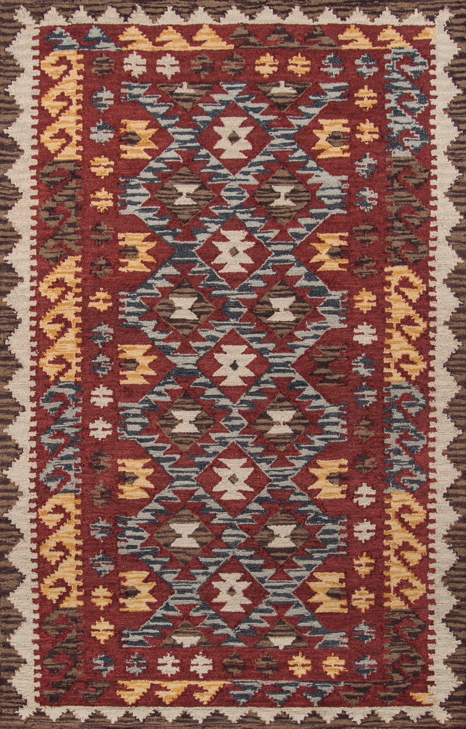Momeni Tangier 2' X 3' Red Casual