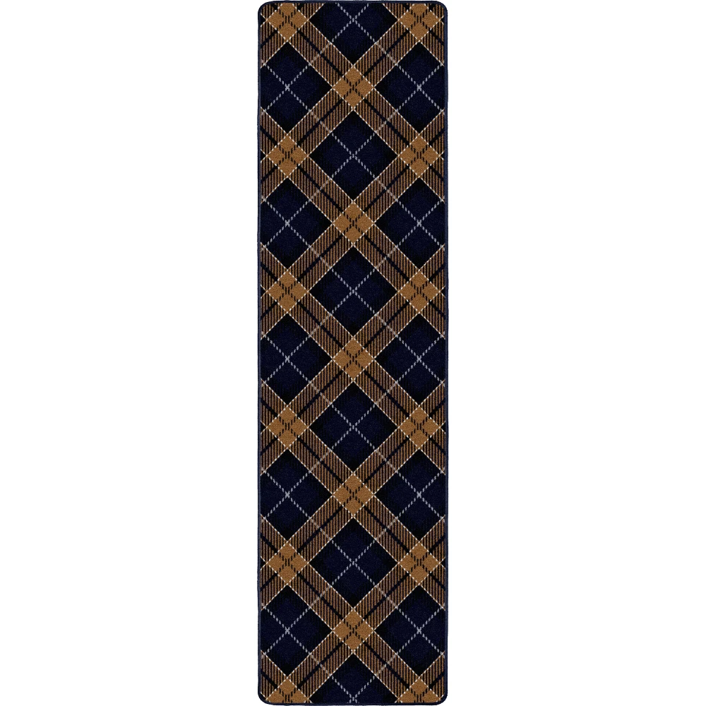 Christmas Plaid Midnight Blue 2'1