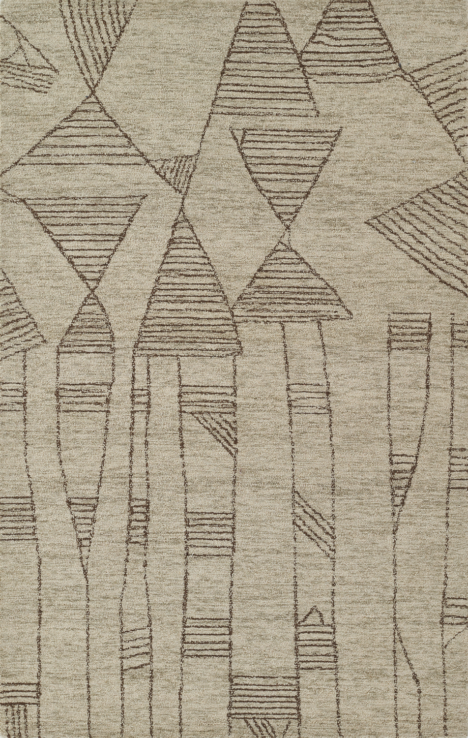 Momeni Teppe 2' X 3' Grey Contemporary