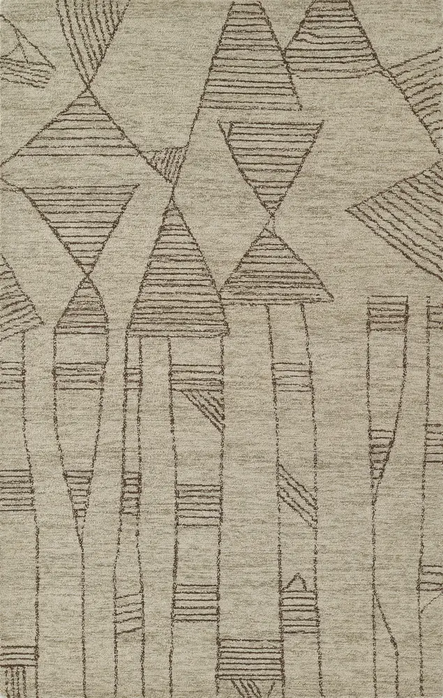 Momeni Teppe 2' X 3' Grey Contemporary